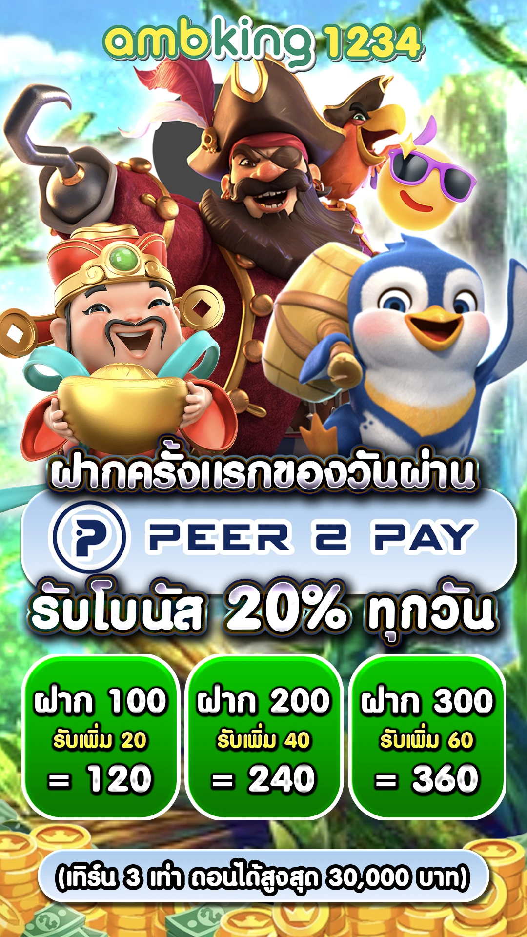 สมัครเว็บตรง ทรูวอลเล็ต - แบนเนอร์โปรโมชั่น