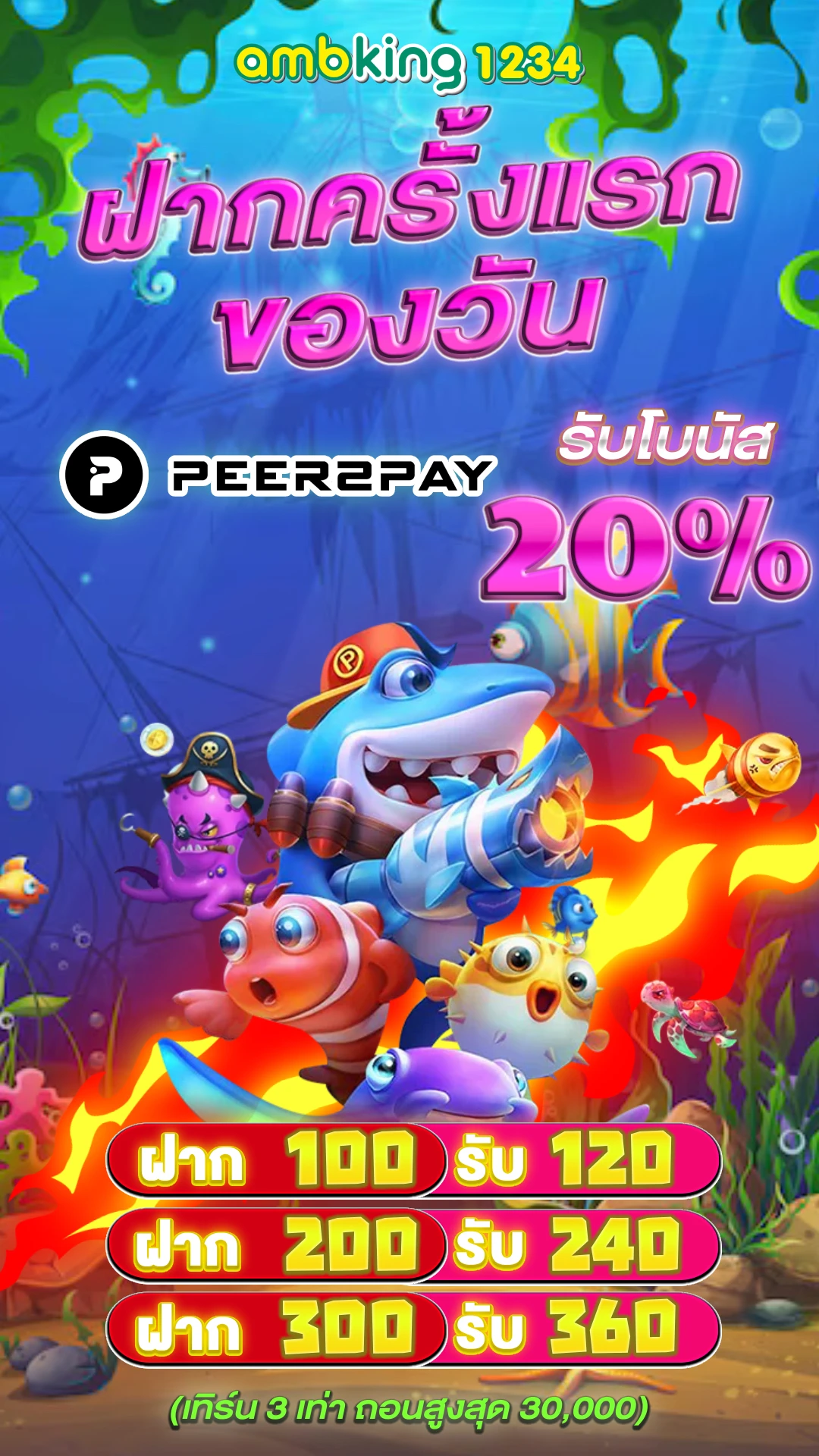 สล็อต666 โอน ผ่าน วอ เลท ไม่มีขั้นต่ํา - แบนเนอร์โปรโมชั่น