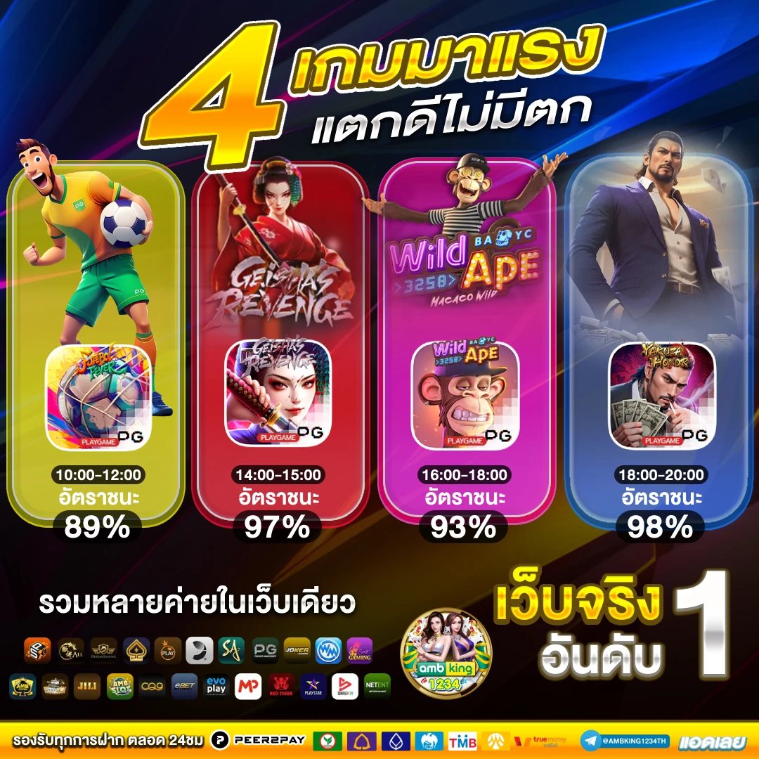 ฝาก ถอน ไม่มี ขั้น ต่ํา - แบนเนอร์โปรโมชั่น