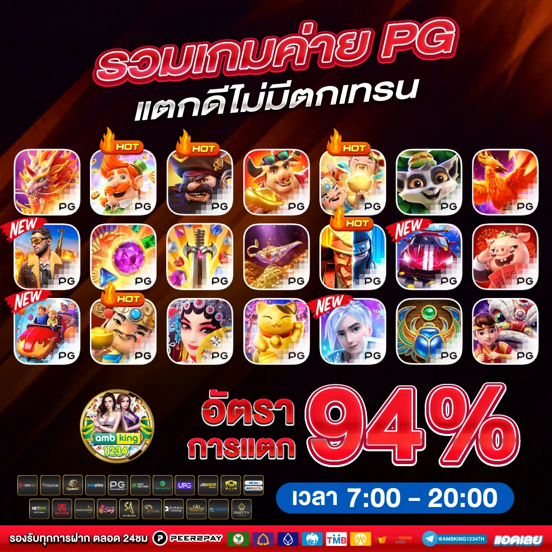 ฝากขั้นต่ำ 1 บาท - แบนเนอร์โปรโมชั่น
