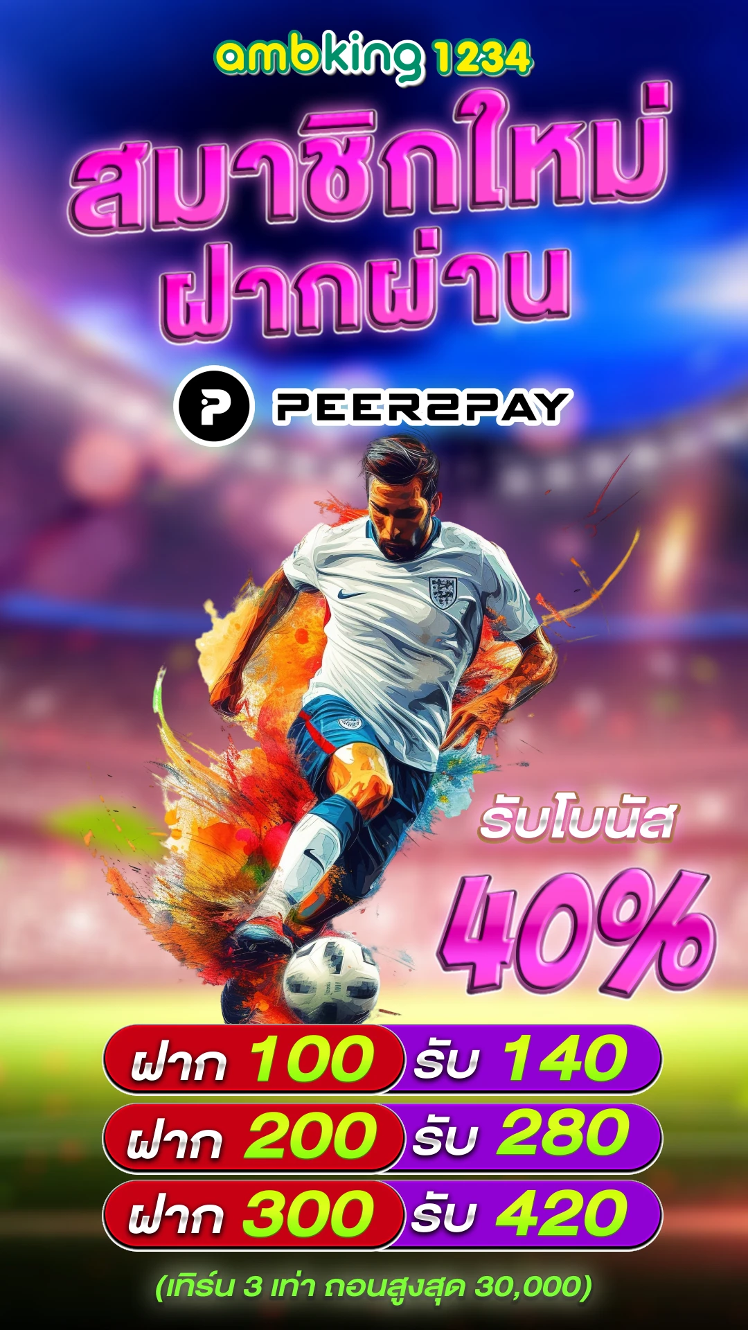 เกมพิมพ์ - แบนเนอร์โปรโมชั่น